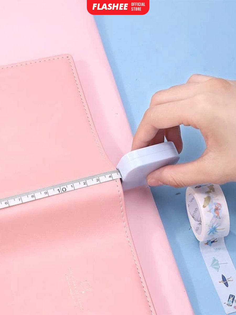 Flashee Meteran Baju Meteran Mini Gulung 150cm Alat Ukur Serbaguna