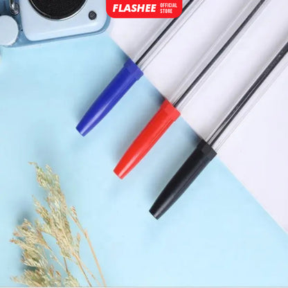 Flashee 1 Pack Pulpen Gel Pena 0.5mm Balpoint Pena Alat Tulis