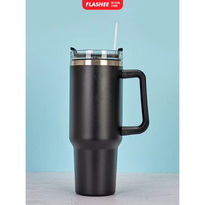 Flashee Botol Minum Anak Aesthetic 1200ML Tumbler Stainless Steel Tahan Dingin Tumbler Stainless