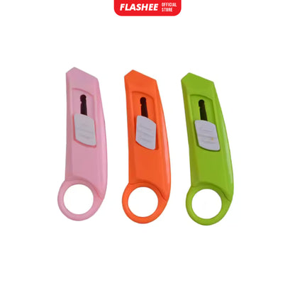 Flashee Mini Cutter Lucu Portable Pisau Cutter Pemotong Kertas