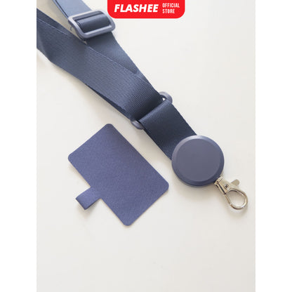 Flashee Tali Lanyard Premium Nylon Gantungan HP Lebar Universal Strap HP Panjang Bisa Adjustable