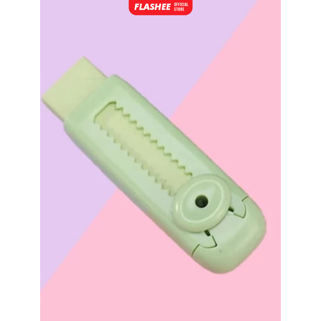 Flashee Eraser Penghapus Mekanik Push Eraser Penghapus Dorong