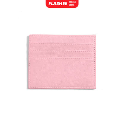 Flashee Card Holder 6 Slot Shavonne Dompet Kartu Tempat Kartu 6 Slot Card 1 Money Slot PU Leather