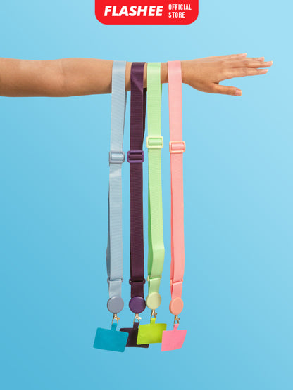 Flashee Tali Lanyard Premium Nylon Gantungan HP Lebar Universal Strap HP Panjang Bisa Adjustable
