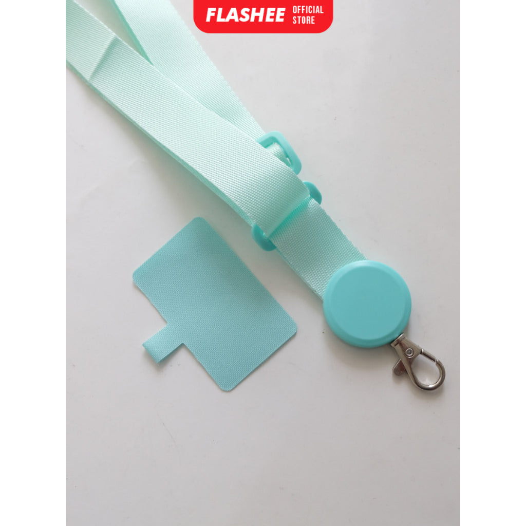 Flashee Tali Lanyard Premium Nylon Gantungan HP Lebar Universal Strap HP Panjang Bisa Adjustable