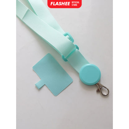 Flashee Tali Lanyard Premium Nylon Gantungan HP Lebar Universal Strap HP Panjang Bisa Adjustable