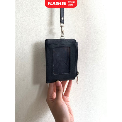 Flashee ID Card Lanyard Wallet Name Tag Hazel Lanyard Dompet Lipat Lanyard ID Card