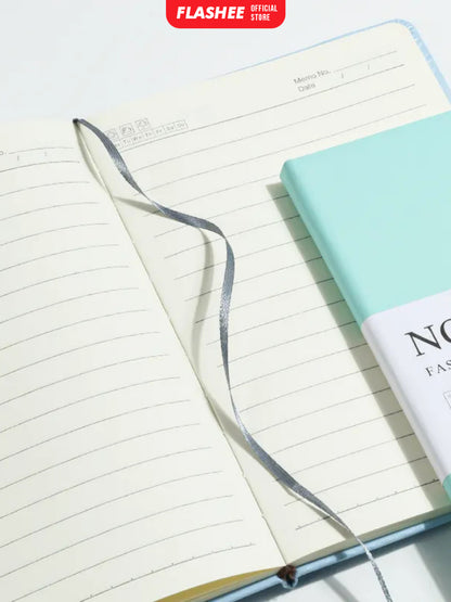 Flashee Notebook Aesthetic A5 Pocket Diary Buku Catatan Pertemuan 80 Lembar Jurnal Harian