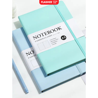 Flashee Notebook Aesthetic A5 Pocket Diary Buku Catatan Pertemuan 80 Lembar Jurnal Harian