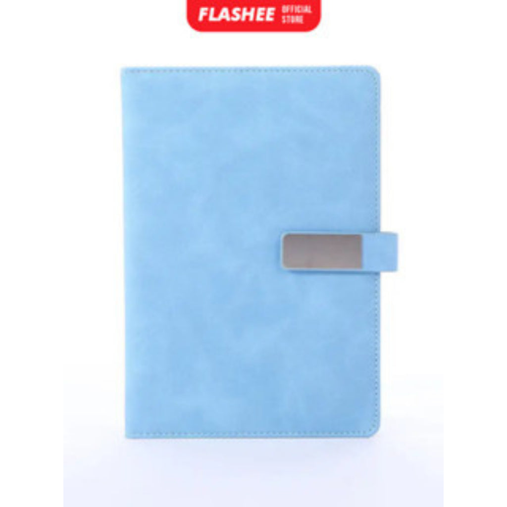 Flashee Notebook A5 Eksklusif Buku Perusahaan A5 Buku Binder Penutup Magnet 100 Lembar