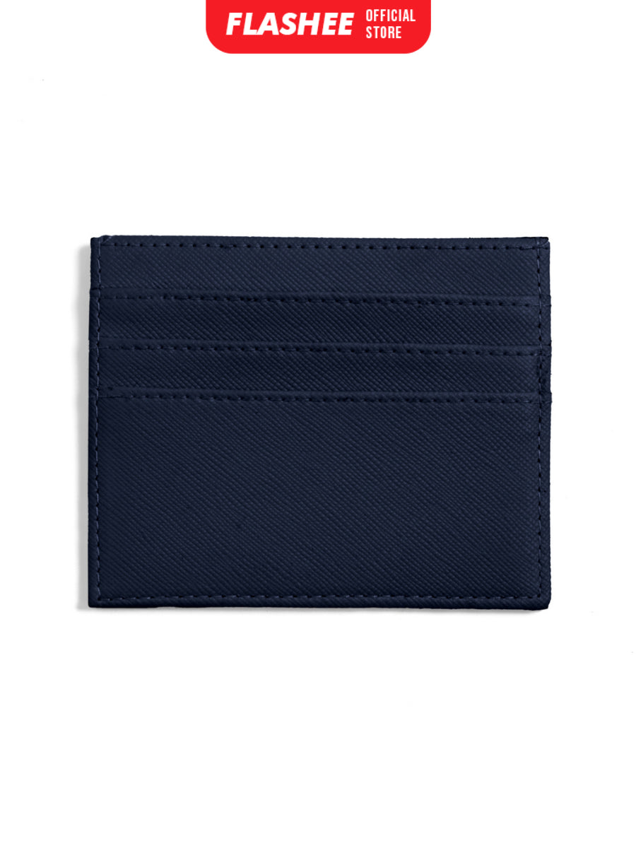Flashee Card Holder 6 Slot Shavonne Dompet Kartu Tempat Kartu 6 Slot Card 1 Money Slot PU Leather