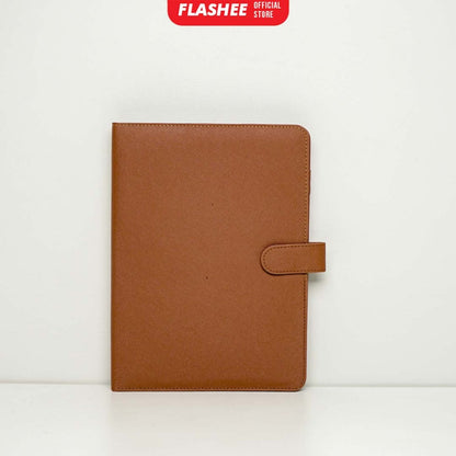 Flashee Binder Polos Warna Pink Muda Ukuran B5 Ring 26 Eksklusif Binder Sekolah Isi Ulang COD