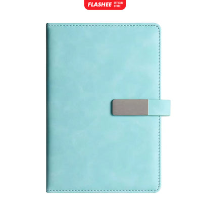 Flashee Notebook A5 Eksklusif Buku Perusahaan A5 Buku Binder Penutup Magnet 100 Lembar