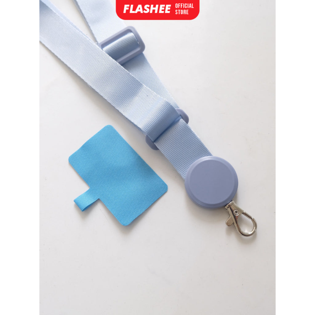 Flashee Tali Lanyard Premium Nylon Gantungan HP Lebar Universal Strap HP Panjang Bisa Adjustable