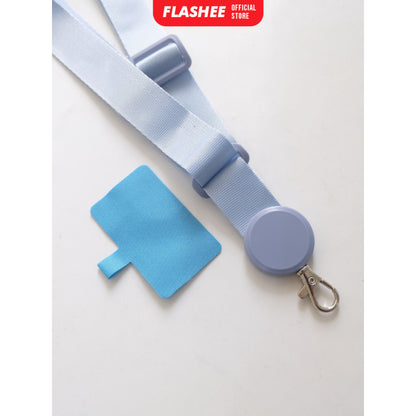 Flashee Tali Lanyard Premium Nylon Gantungan HP Lebar Universal Strap HP Panjang Bisa Adjustable