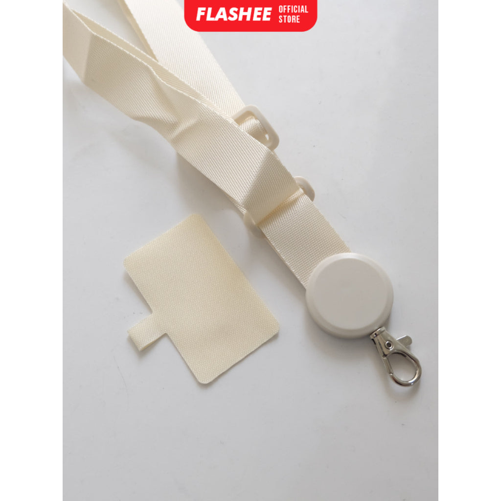 Flashee Tali Lanyard Premium Nylon Gantungan HP Lebar Universal Strap HP Panjang Bisa Adjustable