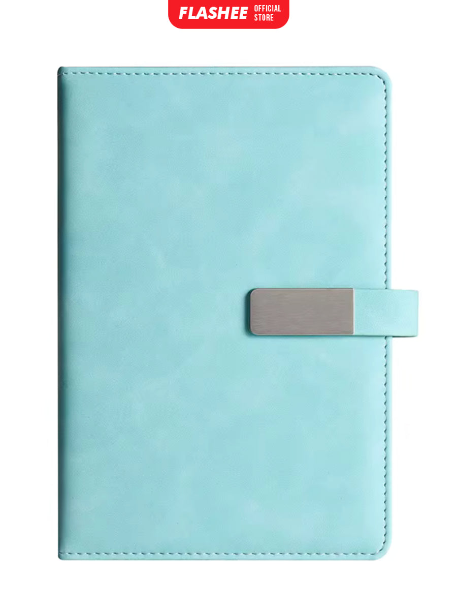 Flashee Notebook A5 Eksklusif Buku Perusahaan A5 Buku Binder Penutup Magnet 100 Lembar