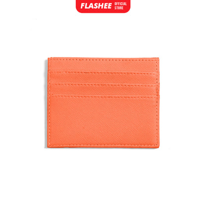 Flashee Card Holder 6 Slot Shavonne Dompet Kartu Tempat Kartu 6 Slot Card 1 Money Slot PU Leather