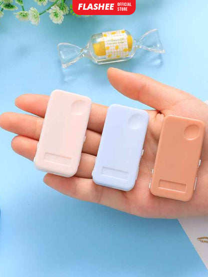 Flashee Cutter Gunting 2 In 1 Portable Pemotong Lucu Gunting Mini Lipat Stainless Steel Pisau Cutter