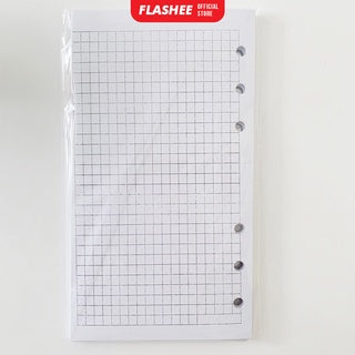 Loose Leaf A6 Isi Kertas Binder  File A6 Ring Grid