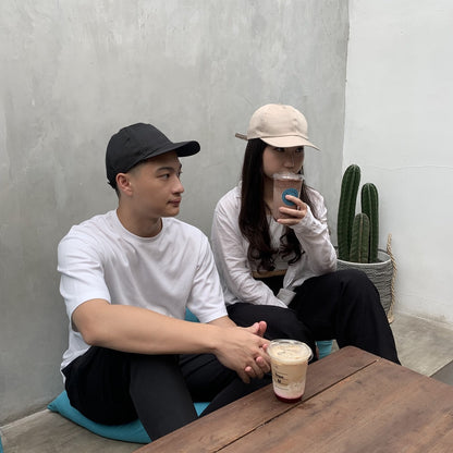 Flashee Topi Pria Baseball Topi Wanita Polos Topi Polos Dewasa Topi Original Keren Fashion Korea