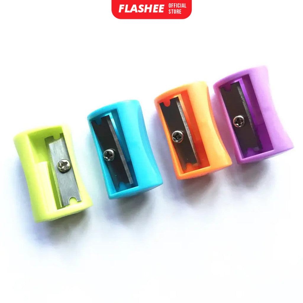 Flashee Rautan Serutan Pensil Putar Sharpener Color
