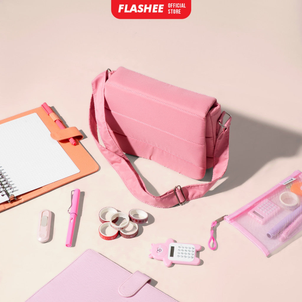 Flashee Tas Vior Wanita Tas Selempang Bag Wanita Tas Wanita Puffy Viral Tas Wanita Korea Asthetic