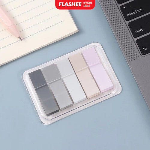 Flashee Sticky Note Penanda Buku Warna-Warni Kertas Memo Pembatas Binder