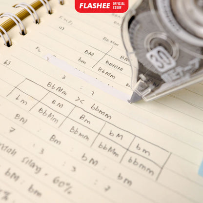 Flashee Correction Tape 12 Meter Penghapus Pena Tip-ex Kertas Trondol