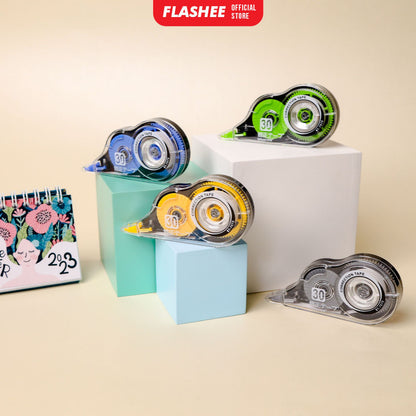 Flashee Correction Tape 12 Meter Penghapus Pena Tip-ex Kertas Trondol