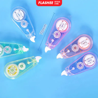 Flashee Highlighter Stabilo Tip Ex Penanda Warna Tulisan Highliter Lucu Journal Marker