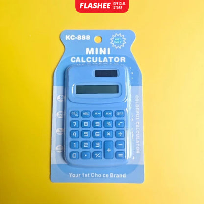 Flashee Kalkulator Kalkulator Mini 8 Digit Warna Pastel  Kalkulator Saku Sekolah Kantor