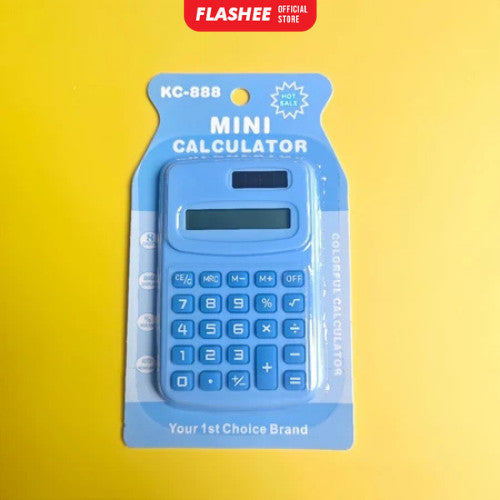 Flashee Kalkulator Kalkulator Mini 8 Digit Warna Pastel  Kalkulator Saku Sekolah Kantor