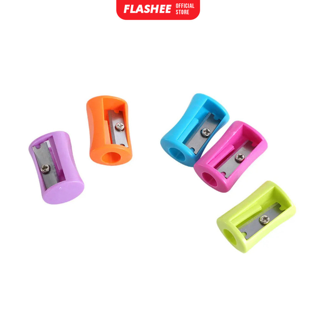 Flashee Rautan Serutan Pensil Putar Sharpener Color