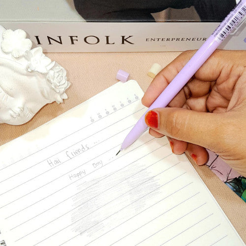 Flashee Pensil Cetek Mekanik 0,7 MM Pastel Makaron Mechanical Pencil Graphite Lead Automatic