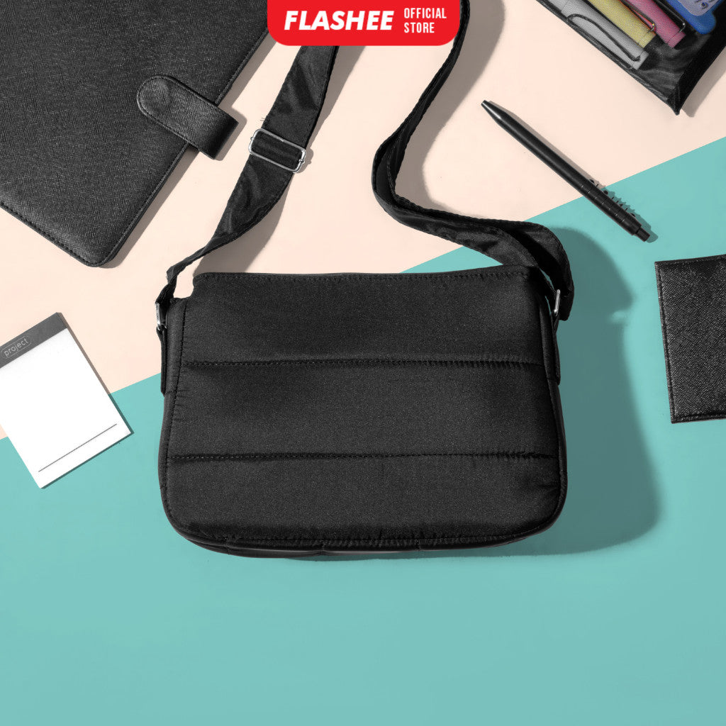 Flashee Tas Vior Wanita Tas Selempang Bag Wanita Tas Wanita Puffy Viral Tas Wanita Korea Asthetic