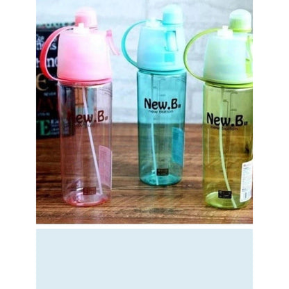 Flashee  Botol Minum New B Sport Spray Water Bottle 600 ML Botol Minum Semprot Botol Minum Aesthetic