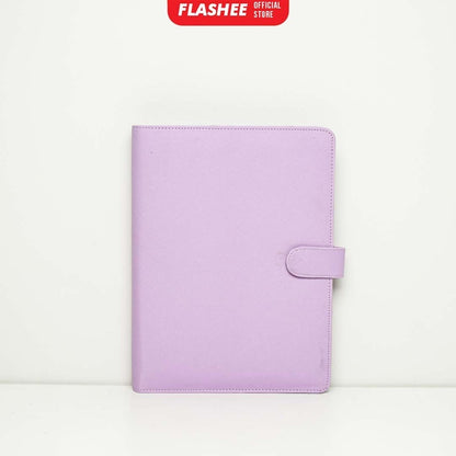 Flashee Binder Polos A5 20 Ring Hitam Agenda A5 Polos 20 Ring Binder A5 Polos Eksklusif