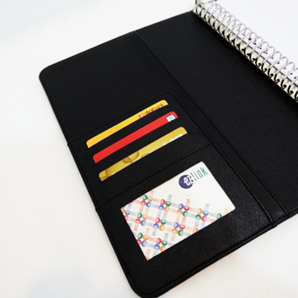 Flashee Binder Polos A5 20 Ring Hitam Agenda A5 Polos 20 Ring Binder A5 Polos Eksklusif