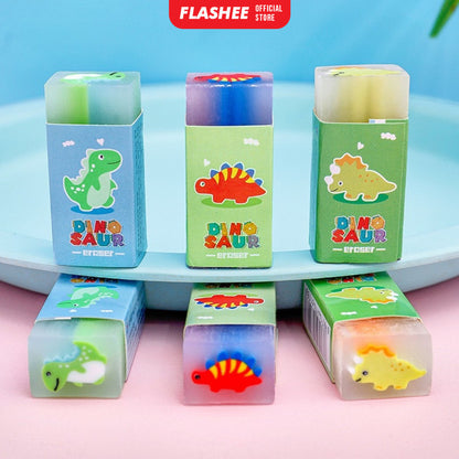 Flashee Penghapus Pensil Karakter Eraser Penghapus Karet Motif Buah Animal Karakter Sanrio Lucu