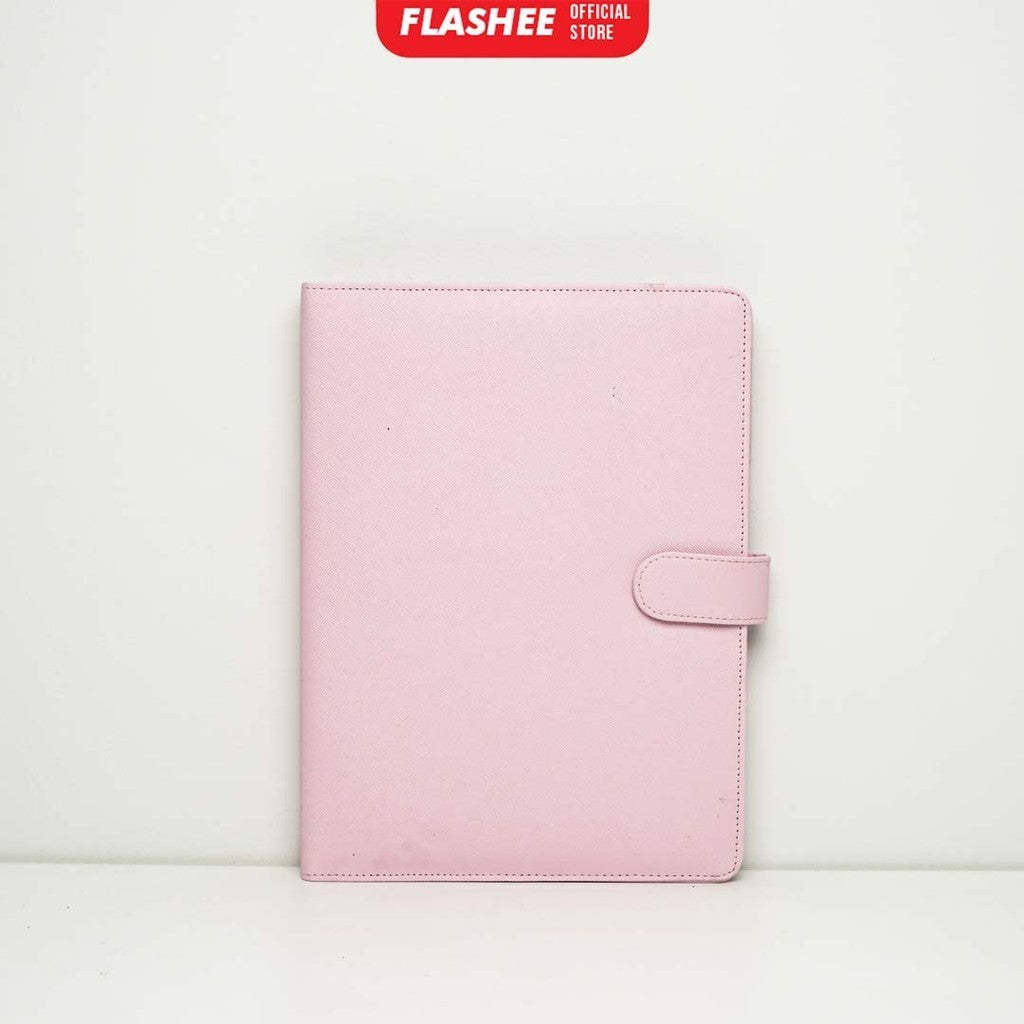 Flashee Binder Polos A5 20 Ring Hitam Agenda A5 Polos 20 Ring Binder A5 Polos Eksklusif