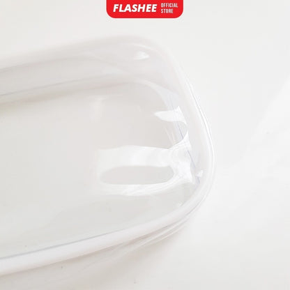 Flashee Tempat Pensil Pulpen Transparan Tas Pounch Kosmetik Travel Multifungsi