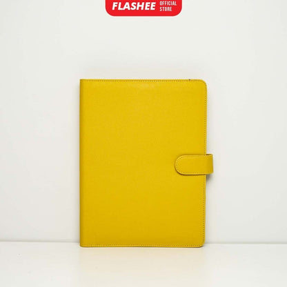 Flashee Binder Polos A5 20 Ring Hitam Agenda A5 Polos 20 Ring Binder A5 Polos Eksklusif