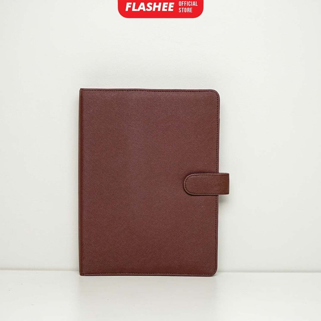 Flashee Binder Polos A5 20 Ring Hitam Agenda A5 Polos 20 Ring Binder A5 Polos Eksklusif