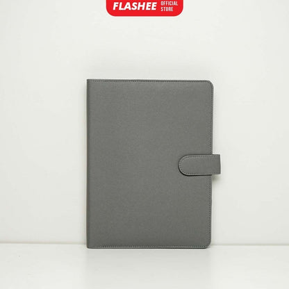Flashee Binder Polos A5 20 Ring Hitam Agenda A5 Polos 20 Ring Binder A5 Polos Eksklusif