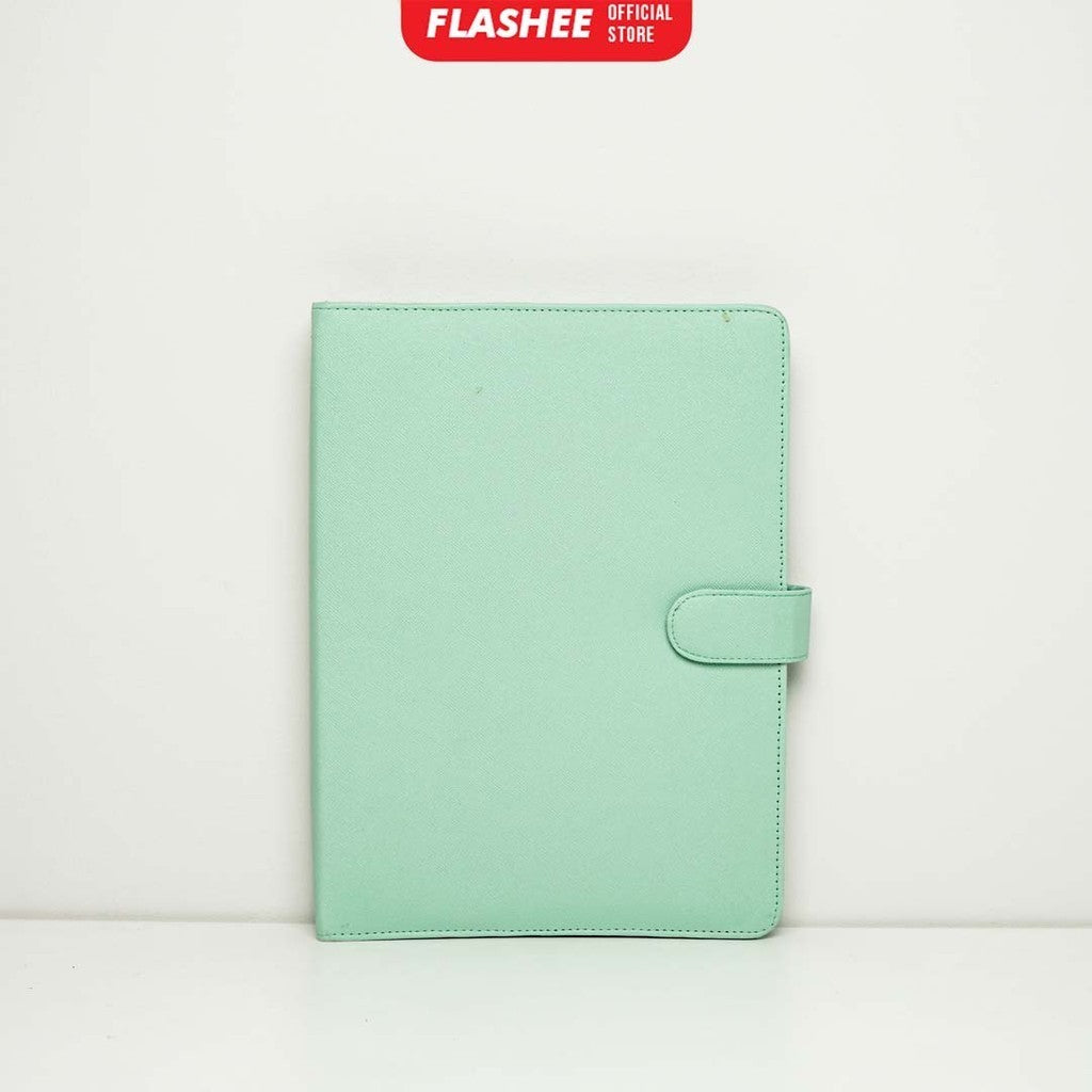 Flashee Binder Polos A5 20 Ring Hitam Agenda A5 Polos 20 Ring Binder A5 Polos Eksklusif
