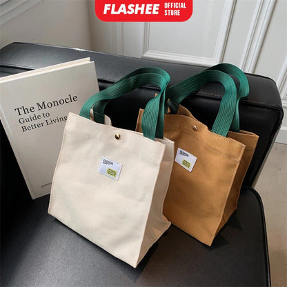 Flashee Totebag Shoulderbag Kotak Tas Wanita Jinjing Tas Bahu Kotak Mini