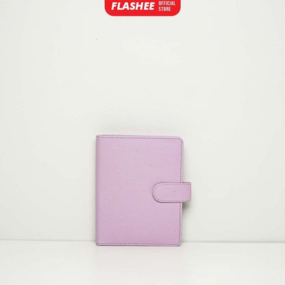 Flashee Binder Polos Keuangan A6 Ring 6 Notebook Binder A6 Lubang 6 Ring  Buku Catatan