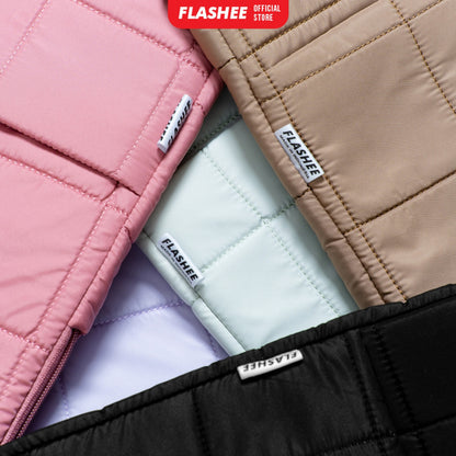 Flashee Tas Laptop Jinjing Waterproof  Bahan Puffy Sleeve Cover Laptop 14 Inch