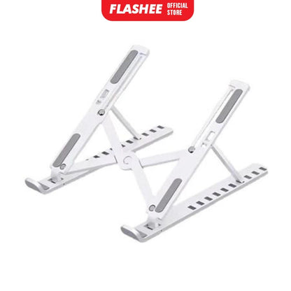 Flashee Stand Laptop Notebook Lipat Portable Anti Slip Alas Brakets Pendingin Stand Holder Laptop